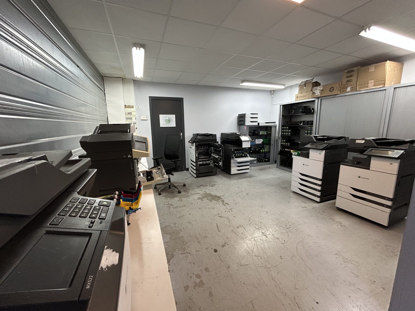 Atelier Way to Green a Saint-Herblain - vue large du workflow de reconditionnement